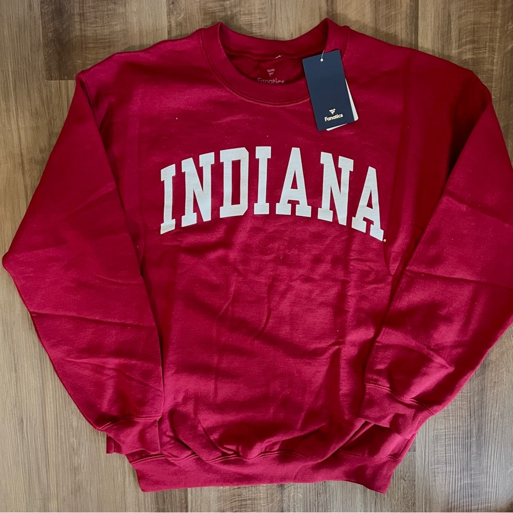 Fanatics Indiana Red Crewneck Sweater